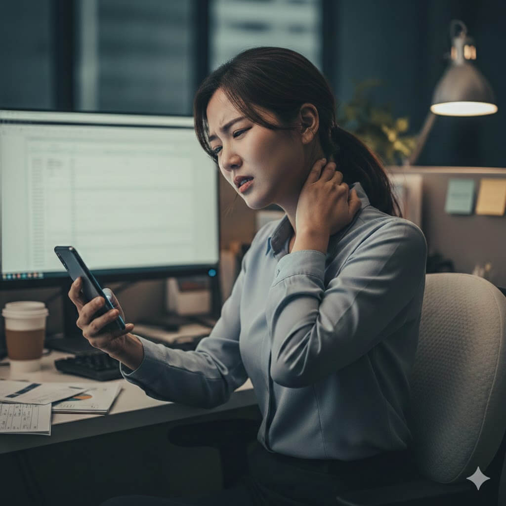 마포 목디스크 치료, 거북목 방치하면 위험한 이유